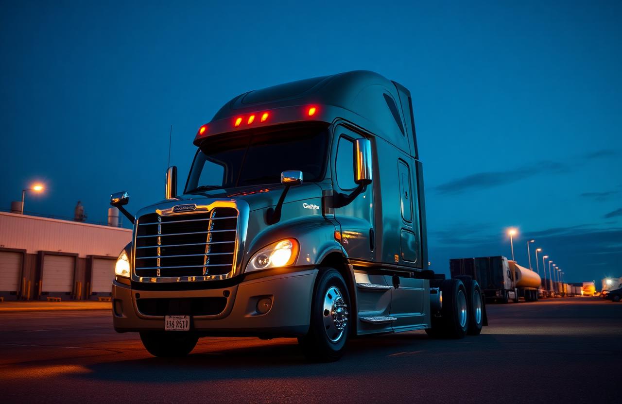 Freightliner truck — Road X repair