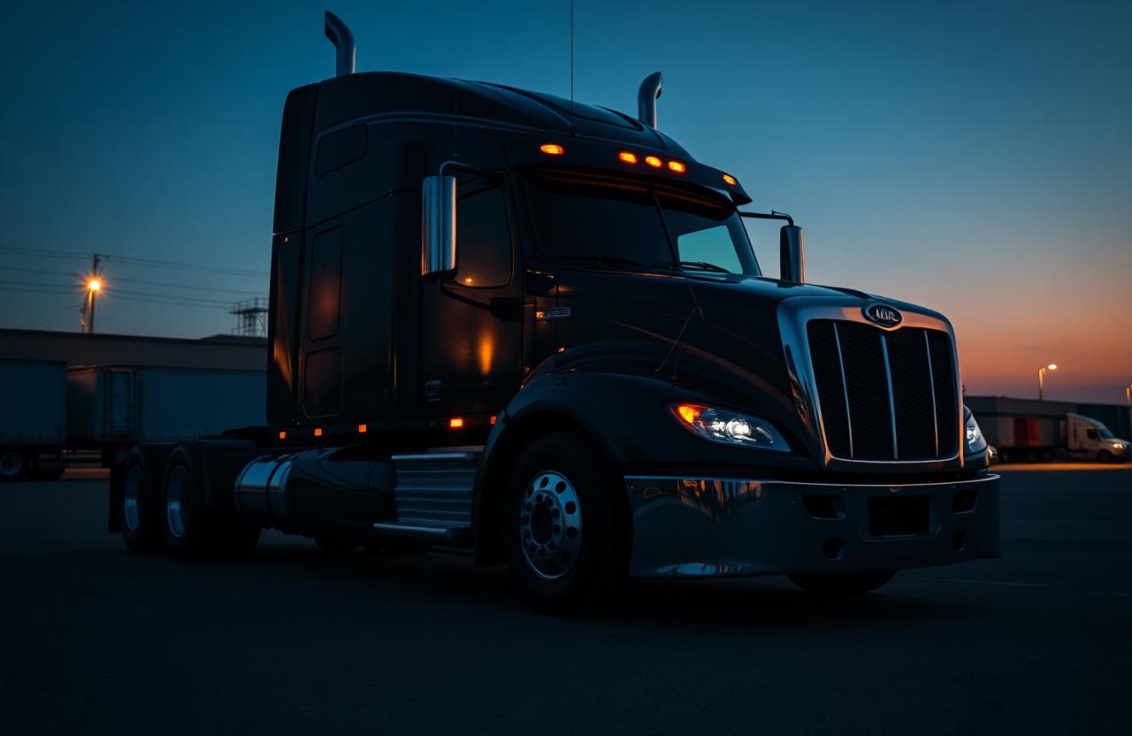 International truck — Road X repair