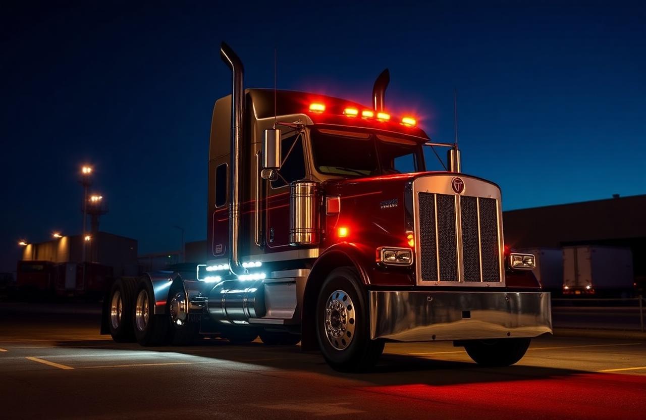 Kenworth truck — Road X repair