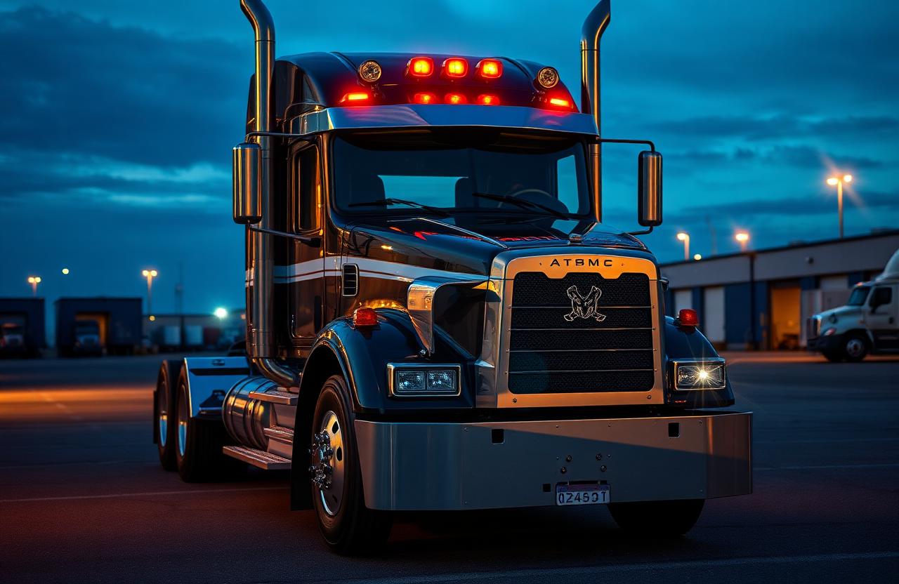 Mack truck — Road X repair