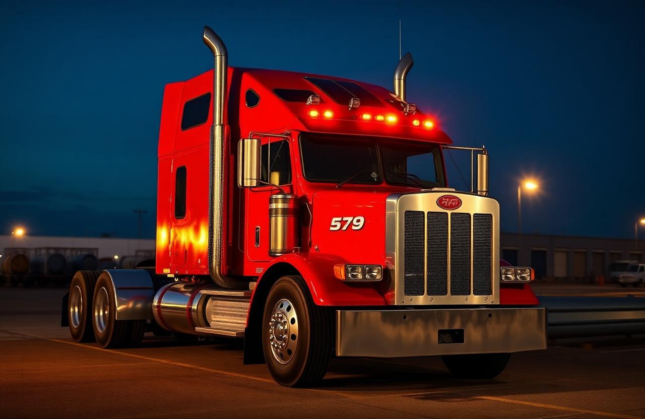 Peterbilt truck — Road X repair