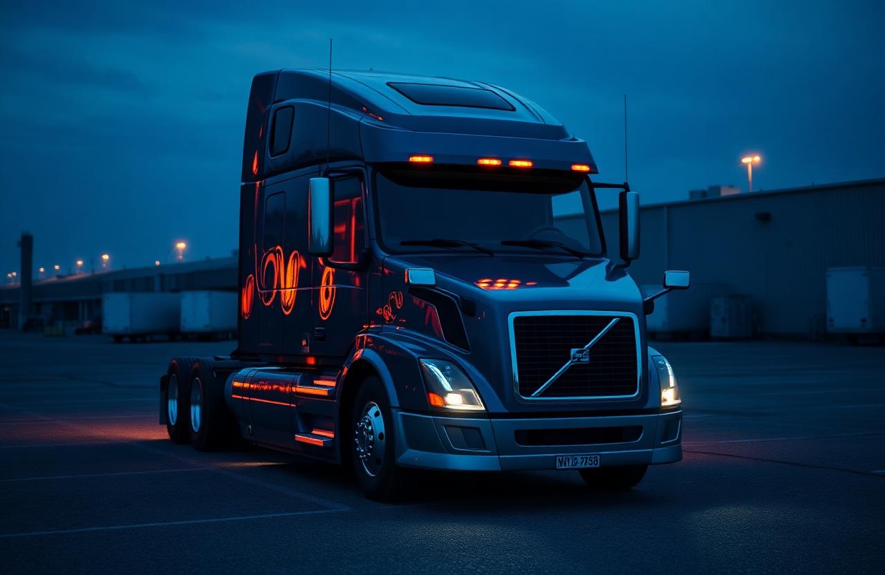 Volvo truck — Road X repair
